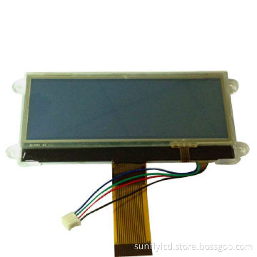 Graphics LCD Display Module, 240 x 64 Dots Resolution with Optional Touch Screen